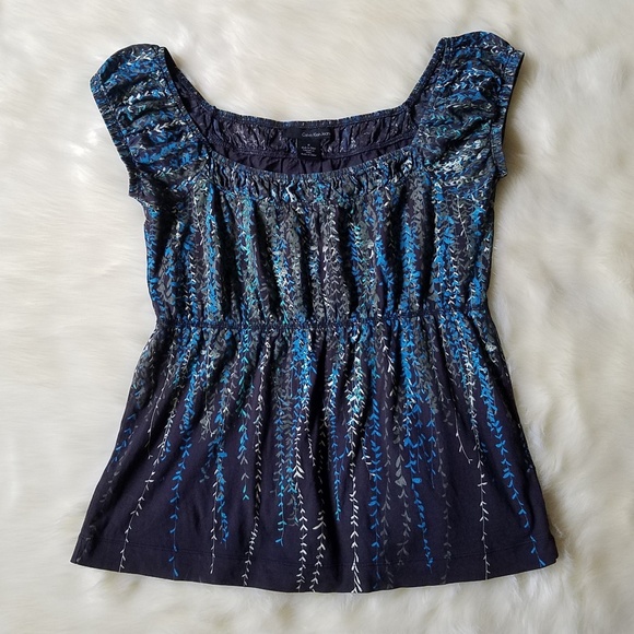 Calvin Klein Jeans Tops - Calvin Klein Jeans Cotton Boho Peasant Top M